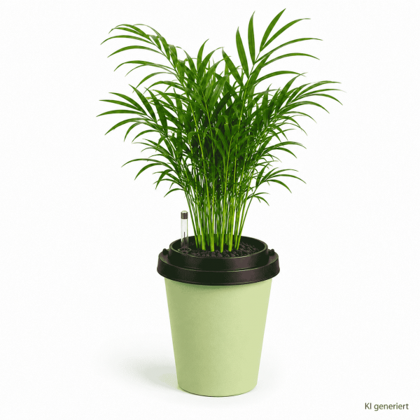 ggreeno® Farbe Lind mit Chamaedorea Elegans