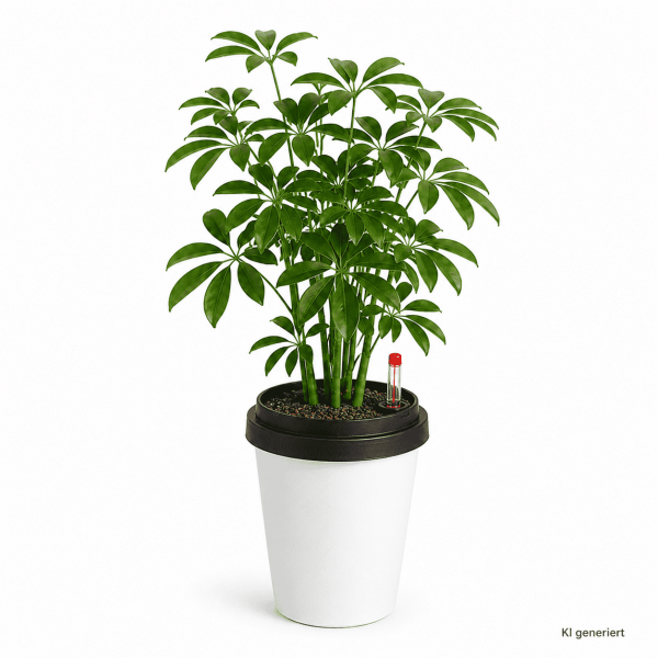 ggreeno® Farbe Weiß mit Schefflera Arboricola