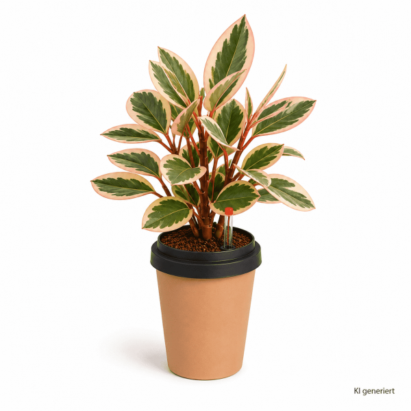 ggreeno® Farbe Sand mit Peperomia Clusiifolia